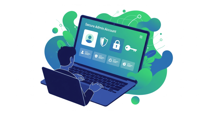 Secure Admin Accounts Icon