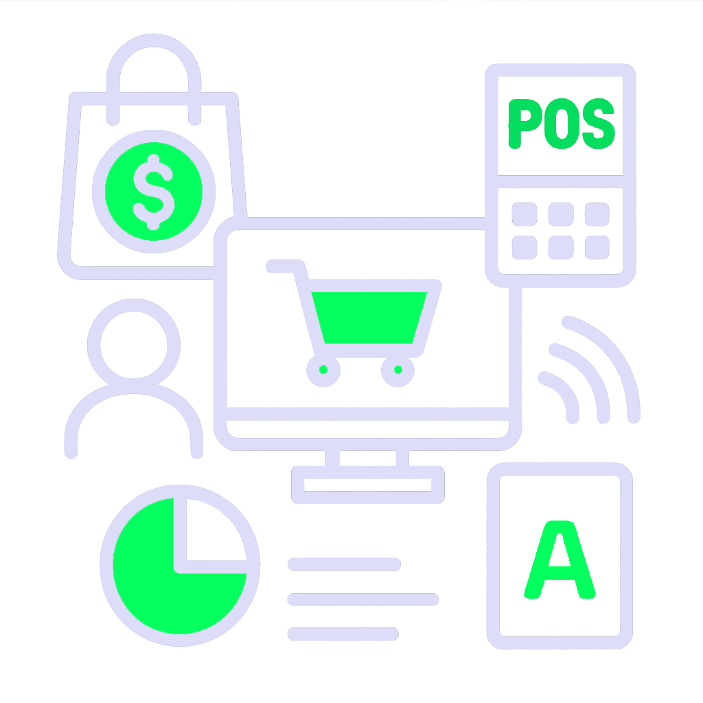 online store and POS for schools